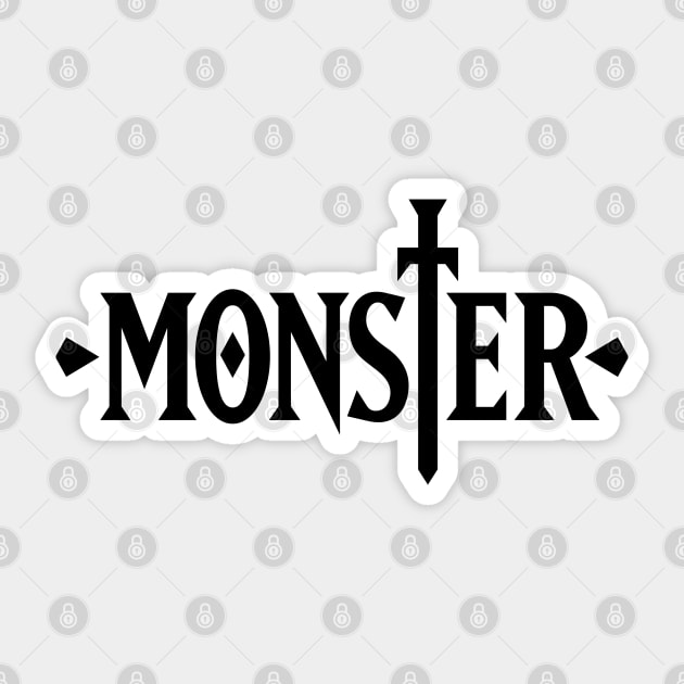 Monster Sticker by Hounds_of_Tindalos